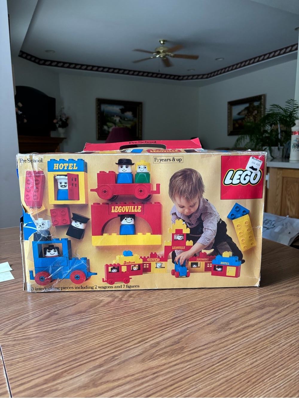 Vintage 1976 Lego Preschool Building Set - Picture 1 of 2